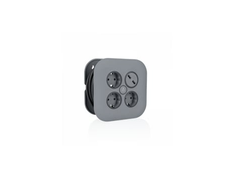 EXTENSÃO MULTIFUNÇÕES 3X2PT / 2XUSB 3G1,0MM² - 5M