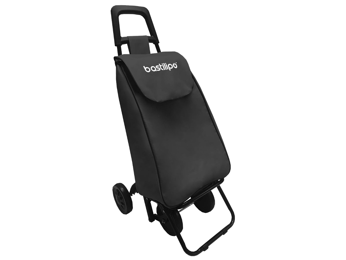 Carrinho De Compras 37L Bastilipo Alex Jet Black