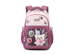 Mochila Confortável Para Viagens: As Alças Acolchoadas Reduzem Ideal Para A Faculdade, Viagens Ou Trabalho. Rosa Choque Hexinyigjly