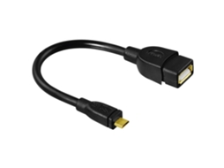 Hama 173892 Cabo Usb 0.15 M Usb 2.0 Micro-Usb B Usb a Preto