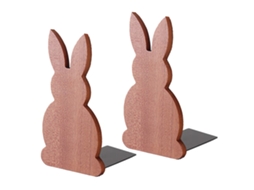 Laxiscreed Livro De Apoio Padauk Rabbit A, 2 Peças Em Embalagem Pp Para Conforto E Praticidade