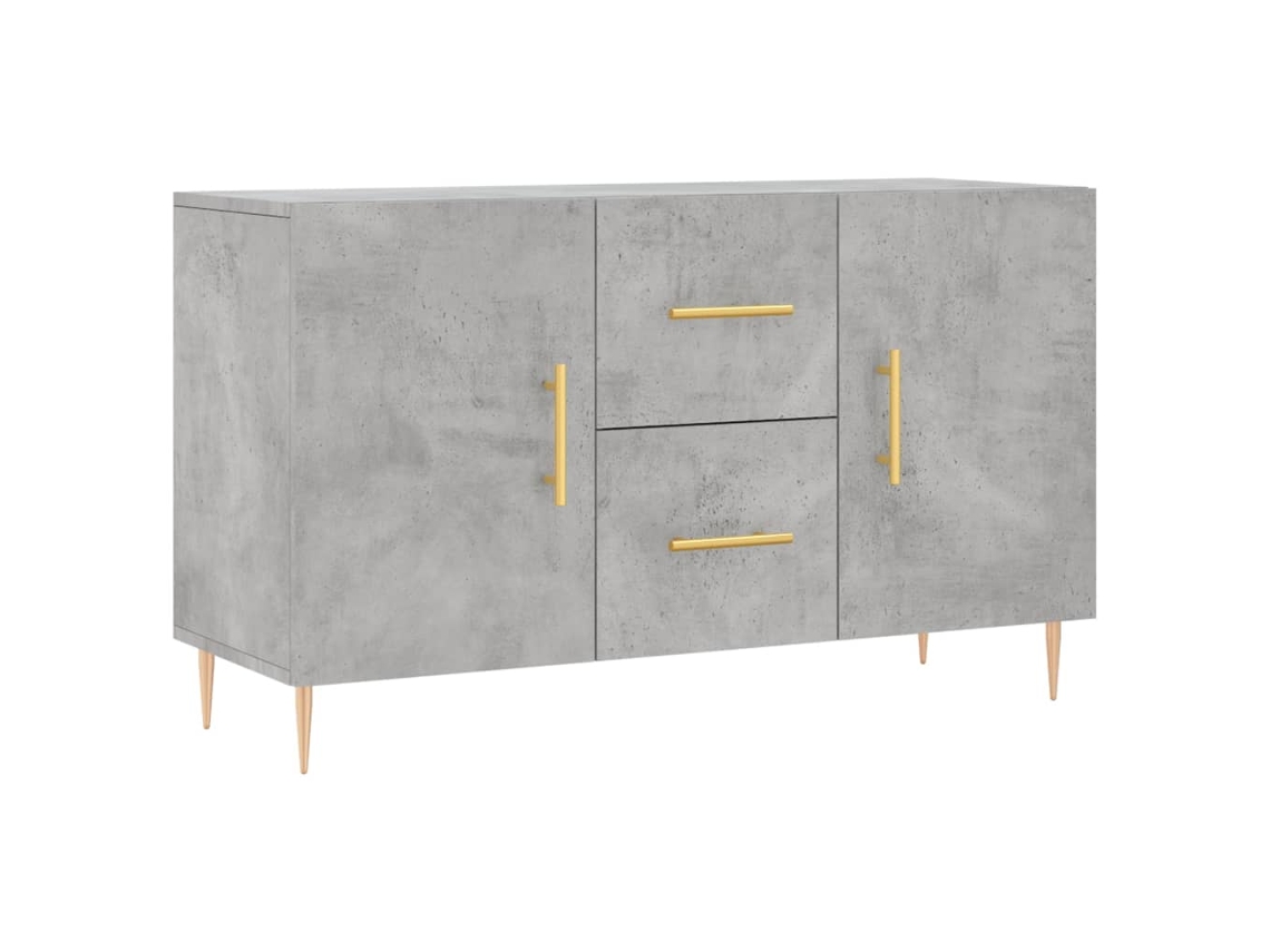 Sideboard, Sideboards Vidaxl Cinzeto Madeira Processada (n/a)