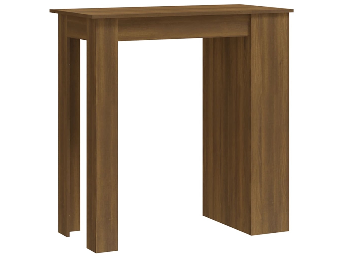 Mesa de bar VIDAXL Marrom Madeira processada (102x50x103.5 cm)