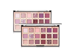 18 Colores Polvo De Sombras De Ojos Mate Y Glitter Herramienta Cosmética