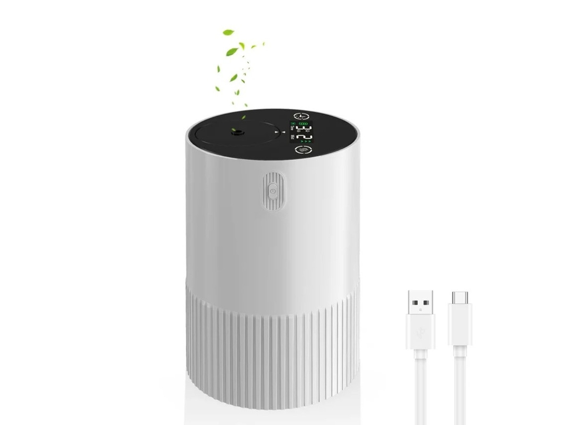 Difusor De Óleo Sem Água Usb Recarregável Portátil Bestvite Branco