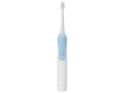 Escova de Dentes Elétrica Automática, 2 Cabeças, IPX7, Azul