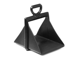 Estribos Ocidentais de Pvc Não Coberto Preto 13 X 22 Cmhispano Hipica
