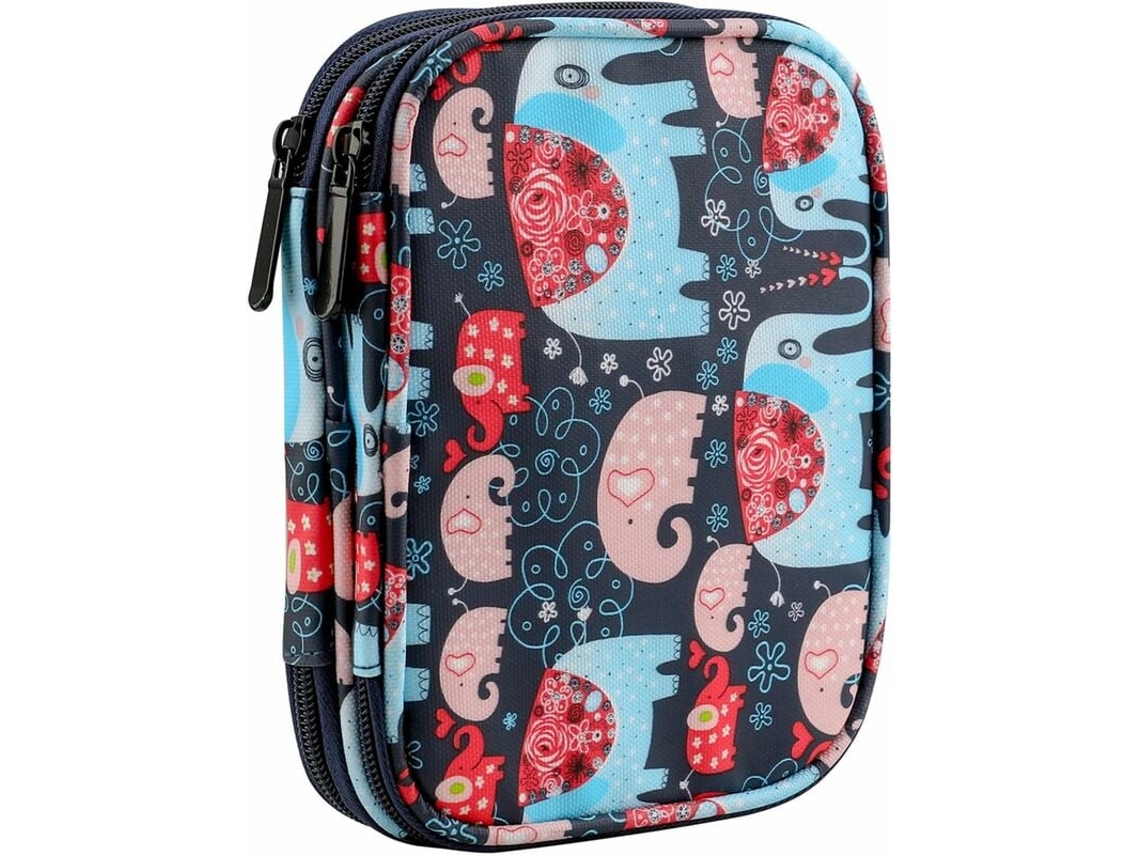 Estojo para Lápis, Portátil, Organizador, Tecido Oxford AQUAFORGE