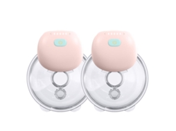Bomba de tira elétrica dupla Leite, Bluetooth inteligente com 3 modos e 5 níveis de ajuste BRILVIBERA (rosa)