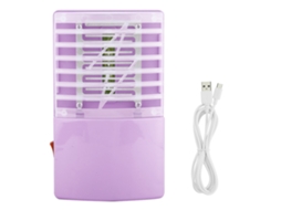 Laxiscreed Repelente De Insetos Com Led, Recarregável Por Usb, Seguro Para Toda A Família