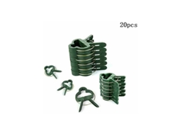 Grampos de jardim AQUAFORGE, 20 unidades, suporte para plantas