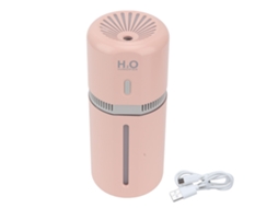Aromatizador de Ar Portátil com Luz Noturna e Neblina Fria, 180ml, Usb, rosa LAXISCREED