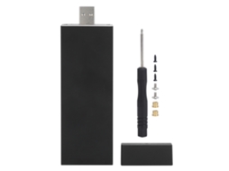 Enclosure Maiwo Usb 3.0 Para Ngff(m.2) Case De Ssd Sata 5gbps K17n Alumínio Preto