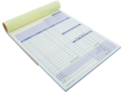 Carnet De Commandes Duplicata Papier Perforé Design Multi-partes Para Bureaux