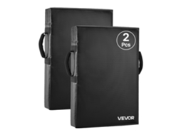 Protetores de chute de futebol Vevor com asas (pacote com 2, 600 x 405 x 240 mm, preto)