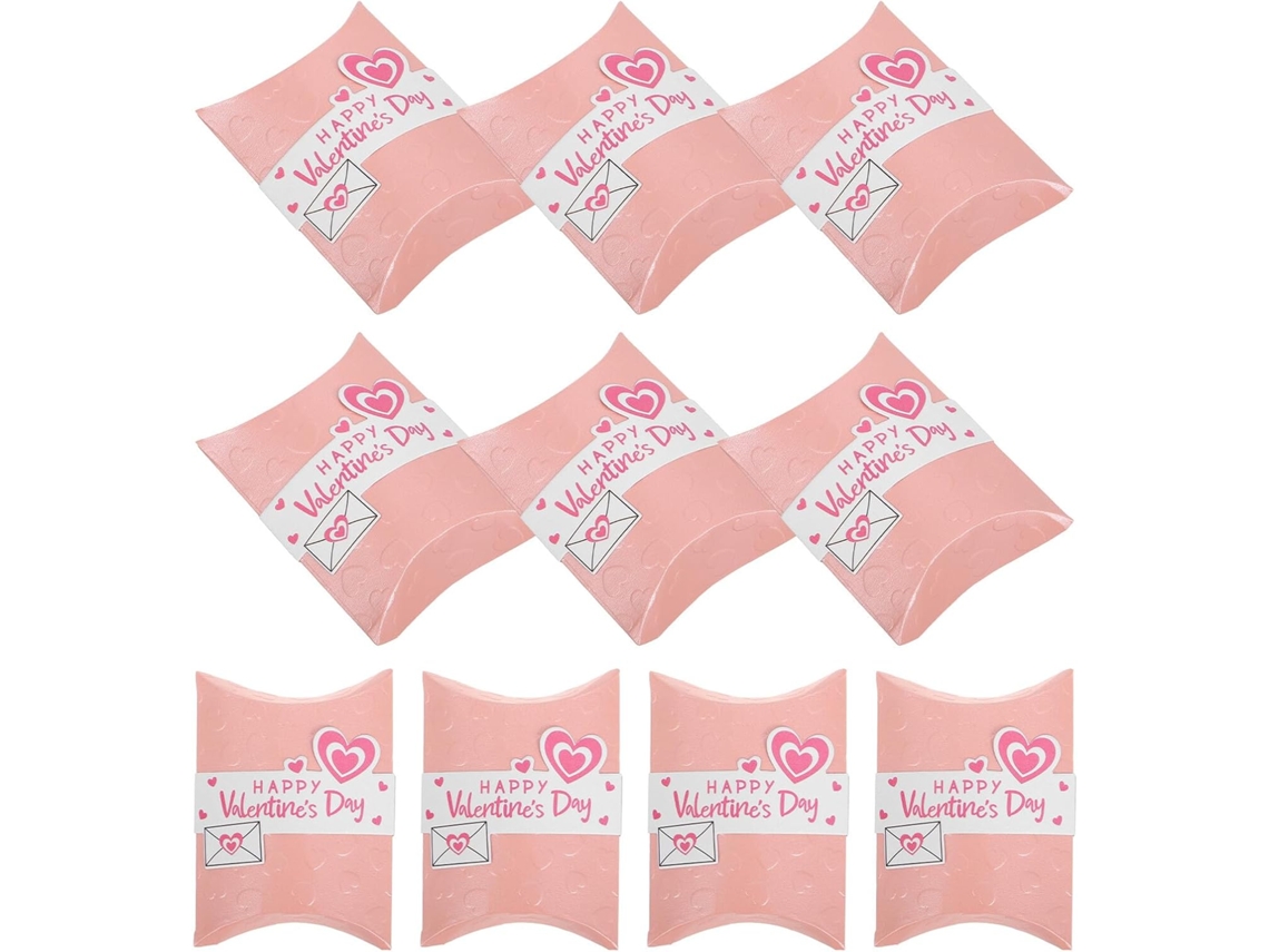 Hohopeti 10-caixas De Presente Doces Para O Dia Dos Namorados Em Papel, Design Elegante E Uso Versátil Para Festas