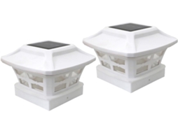 Conjunto De 2 Lâmpadas Solares Impermeáveis