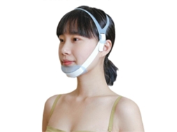Cinta de Queixo Antironco Ajustável Que Interrompe o Ronco, Confortável e Respirável, para Auxiliar no Sono de Homens e Mulheres. TAISHENGDA
