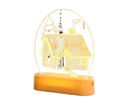 Acrílico Luzes Led de Natal Luzes Decorativas Decorações de Férias Adequado para Decoração de Festa em Casa Casas RNEMITERY