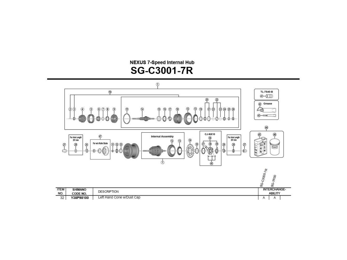 Shimano Sg-C3000 Left