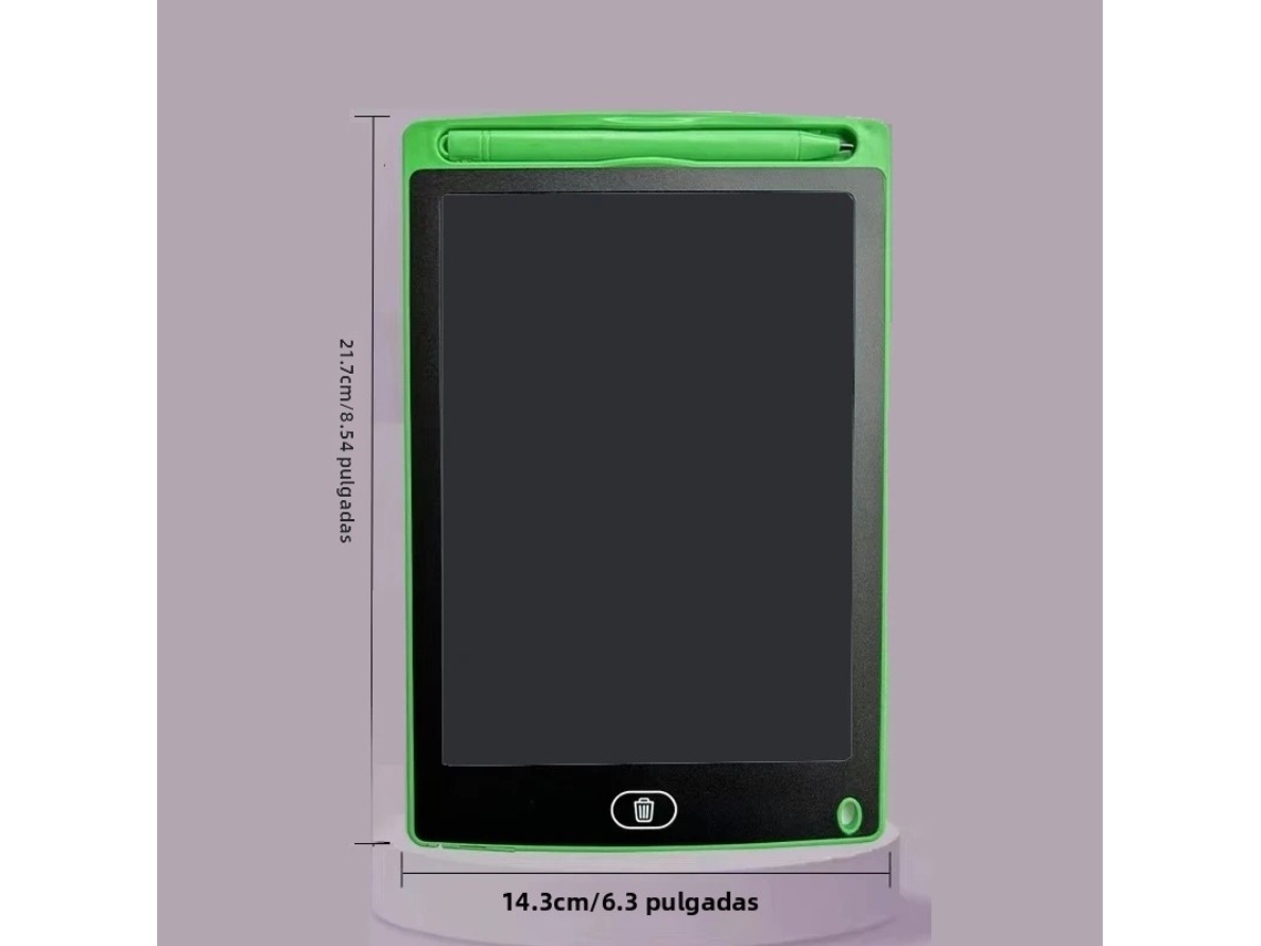 (verde, 8,5 Polegadas) Tablet De Escrita Lcd, Prancheta De Desenho, Prancheta Para Desenho E Esboço Para Bebês, Auxílio Didático
