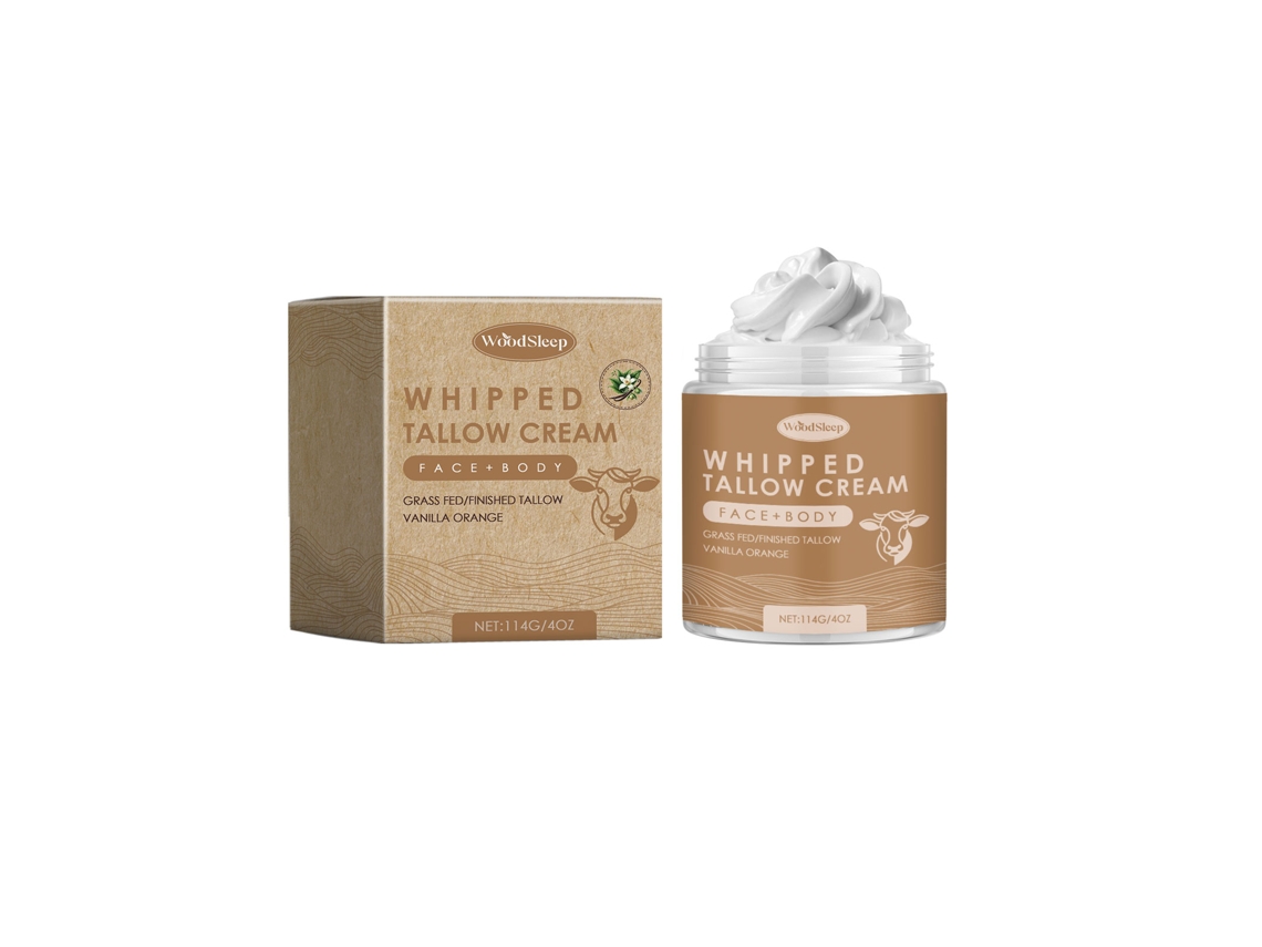 Creme hidratante calmante com aroma de baunilha