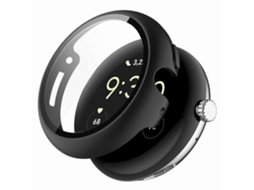 Capa Resistente Em Policarbonato Com Película De Vidro Temperada Para Modelos De Smartwatch De 41 Mm.