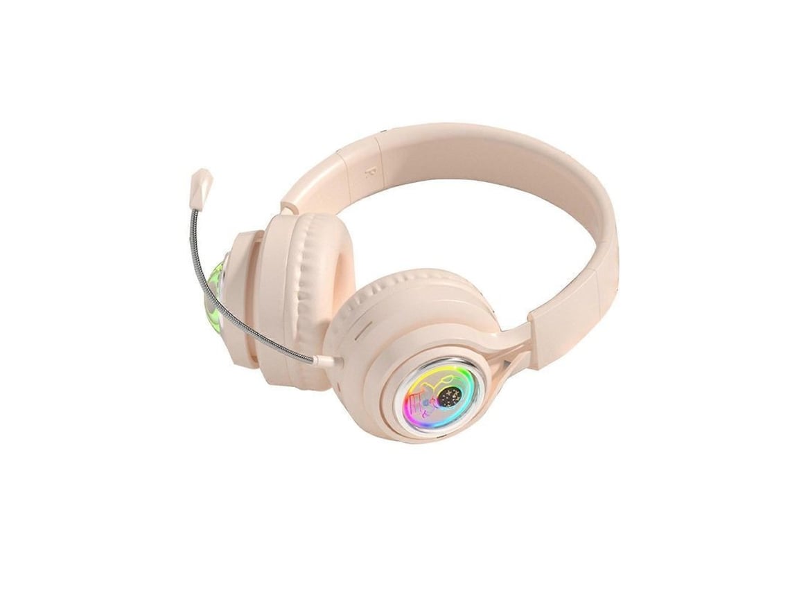 Fones de Ouvido Bluetooth Sem Fio com Luzes Rgb S/MARCA