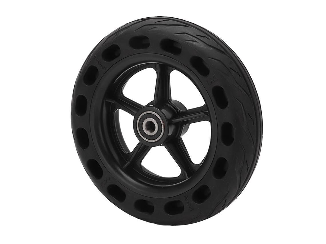 Pneu Mali para scooter elétrico, 8 polegadas, sólido, anti explosão, anti derrapante, com buracos de colmeia, borracha 200x50