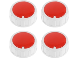 Botões De Substituição Para Aquecedores E Ventiladores De Pátio, 4 Peças, 6 Mm De Diâmetro, Controle Antiderrapante,