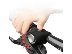 Buzina Elétrica Para Bicicleta 120 Db À Prova D'água 6 Modos De Som Para Bicicleta Cidade Estrada Montanha Infantil