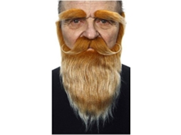 Barba VIVING Comprida (Ruiva - Com Sobrancelhas)