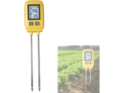 Analisador De Solo 4em 1npk, Com Tela Lcd Digital Para Medição Nitrogênio, Fósforo, Potássio E Temperatura
