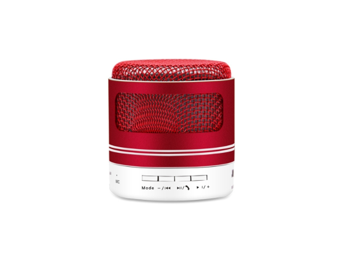 Colunas Bluetooth VEANXIN 1022H45 Vermelho