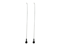 Conjunto de 3 peças de servo de botão de pressão para aeromodelo RC Kfplan Kf603 Sea Land Air com 255 mm de envergadura (MDUG)