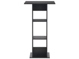 Mesa de bar 60x60x110 cm Preta MAISON EXCLUSIVE