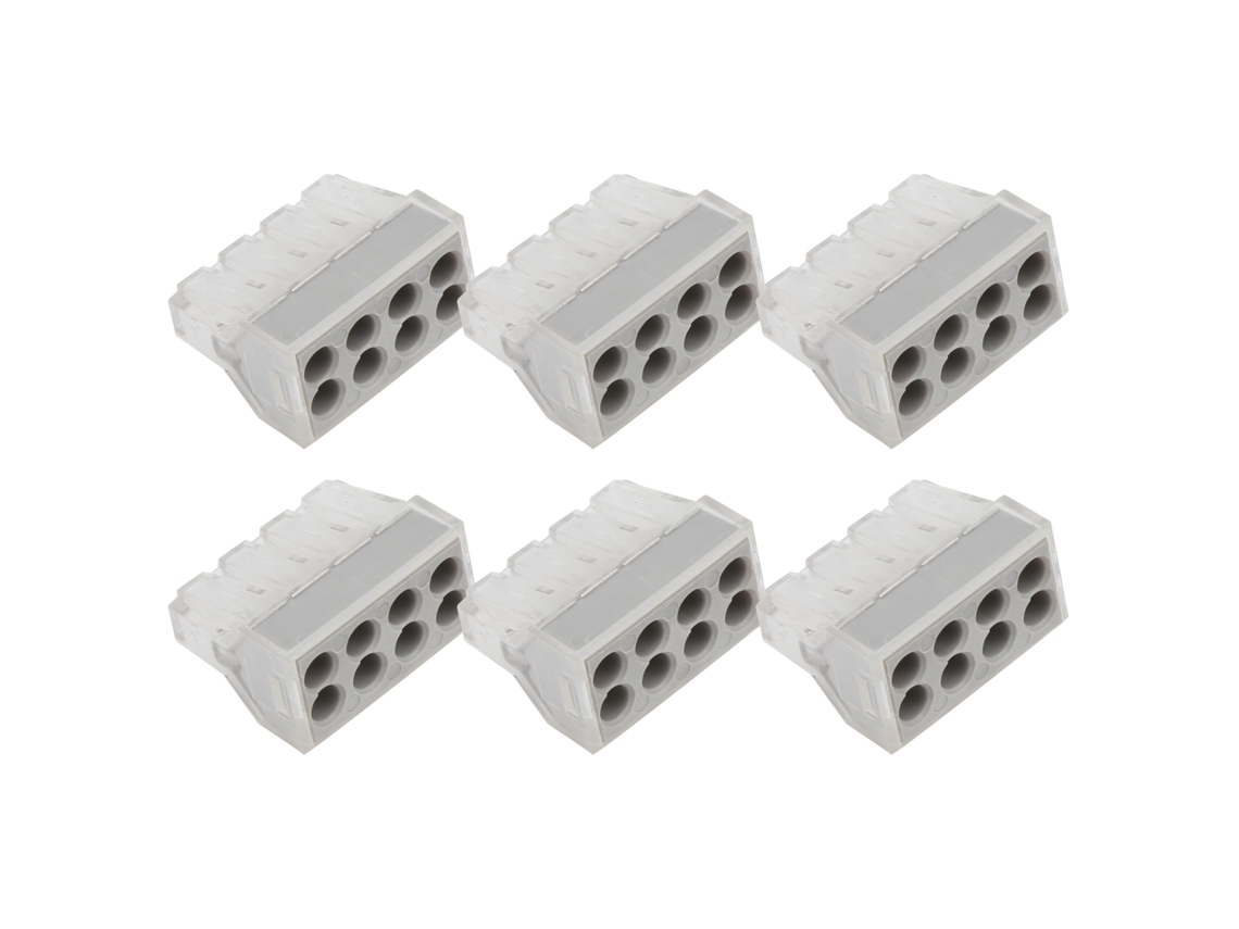 Laxiscreed Conectores De Fio Elétrico Sem Torcer Para Conexões Rápidas Eseguras
