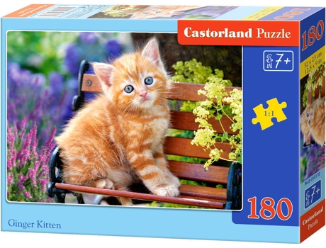 Puzzle  Ginger Kitten (180 Peças)