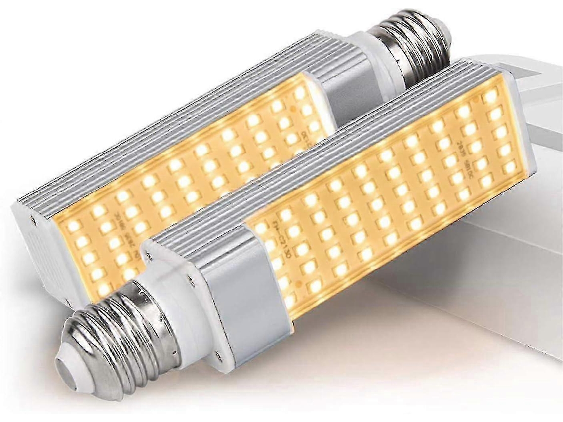 2024 New 50w Led Turn Light Bulbs 2 Pcs E27 Replaceable Plant Full Spectrum Lamp