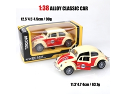 Miniatura de Carro em Escala 1/38, Modelo de Carro Clássico, Brinquedo Infantil. MDUG