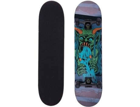 Skate completo com 31 rolamentos e rolamentos ABEC-11, skate infantil para adultos, crianças, princesas, verde Caroma