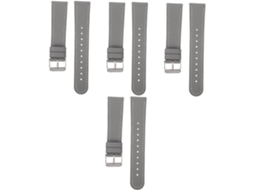 Conjunto 4 Pulseiras Couro Búfalo GOKOCO para Relógio Elegantes e Estilosas