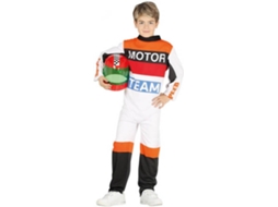 Fato de Menino DISFRAZZES Piloto De Motociclismo (Tam: 5 a 6 anos)