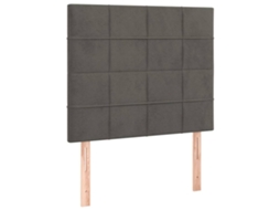 Headboard, Headboards Vidaxl Cinzeto Veludo (80 Cm)