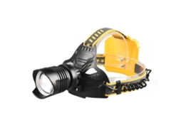 Lanterna De Farol Farol Tático Yunzii De 4 Modos Lâmpada De Cabeçapara Adultos Caminhadas Camping E Faróis Ao Ar Livre Preto Yunzii