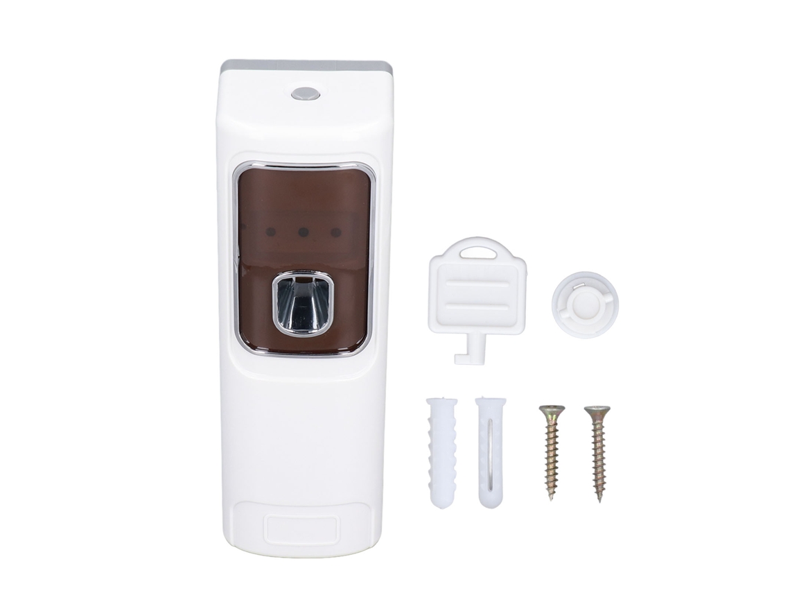 Novo Purificador De Ar Automático, Spray Eliminador De Odores Para Casa E Escritório, Dispenser Universal Compatível Com Plástico Abs Durável