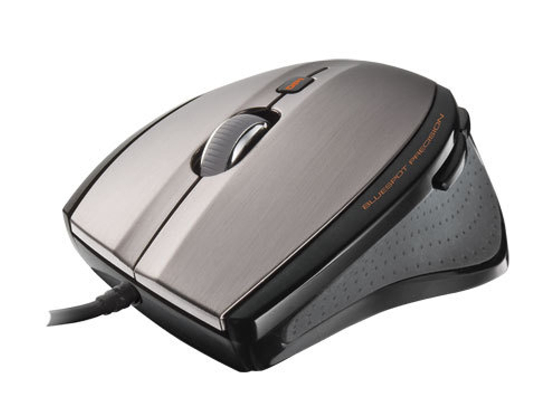 Rato Mini TRUST Max Track Mini (Cabo USB - Preto)