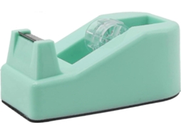 Dispensador de Fita Adesiva de Mesa Resistente, Acessório de Escritório com Base Antiderrapante e Peso. GOKOCO