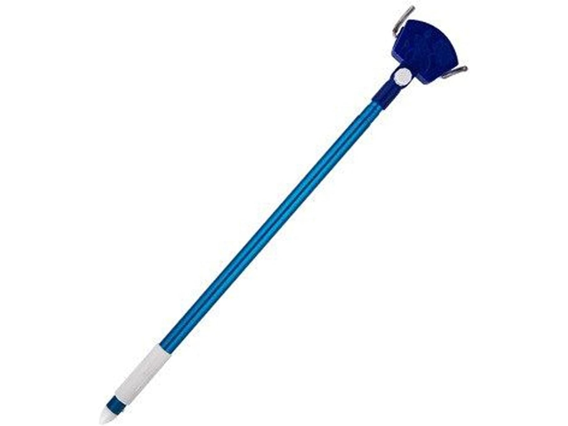 Suporte para Vara de Pesca S/MARCA com bateria em aço inox, cadeira para barco (azul)
