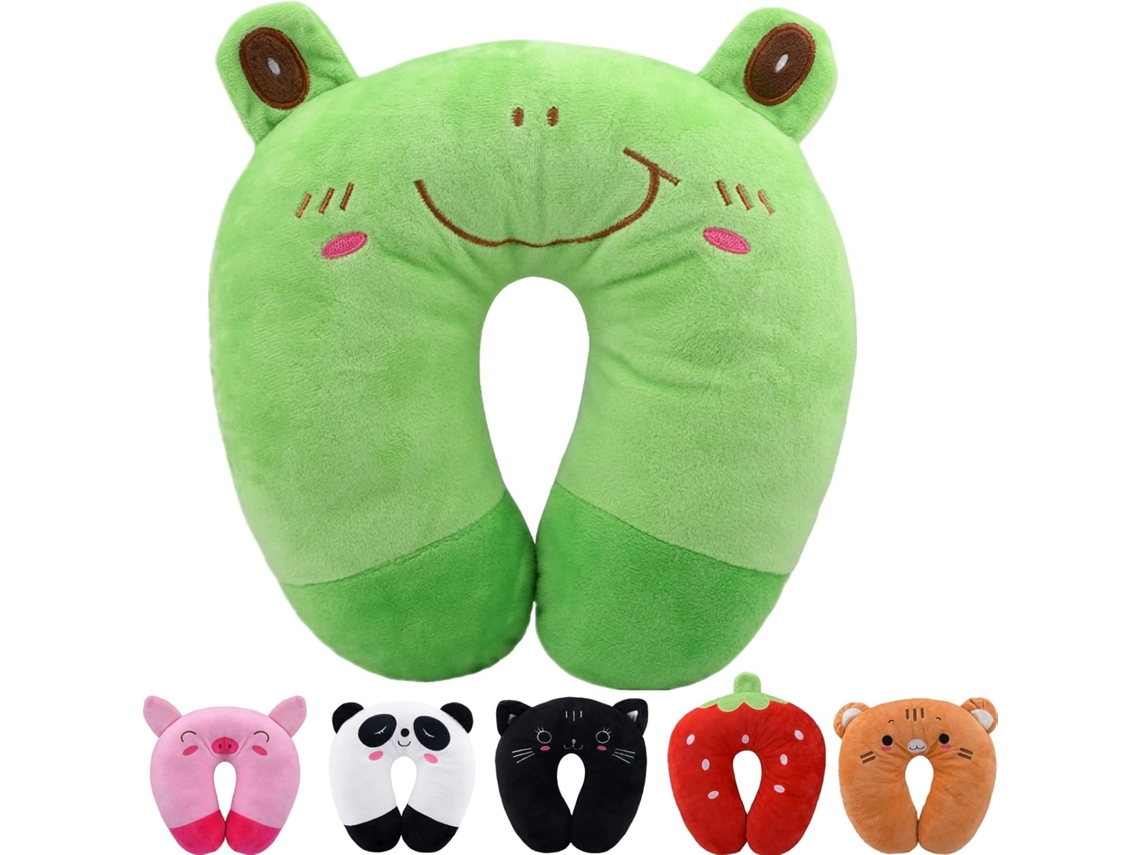 Almofada de Viagem Infantil com Estampa de Animal em U AQUAFORGE